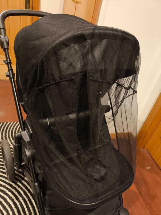 Carrinho de bebé Kinderkraft Prime 2 Pro, 3 em 1 + Base Isofix