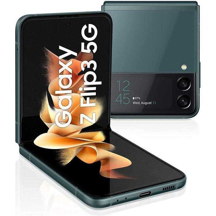 Смартфон Samsung Galaxy Z Flip 3 (F711B) 8/128Gb Green 5G 6.7" 3300mAh
