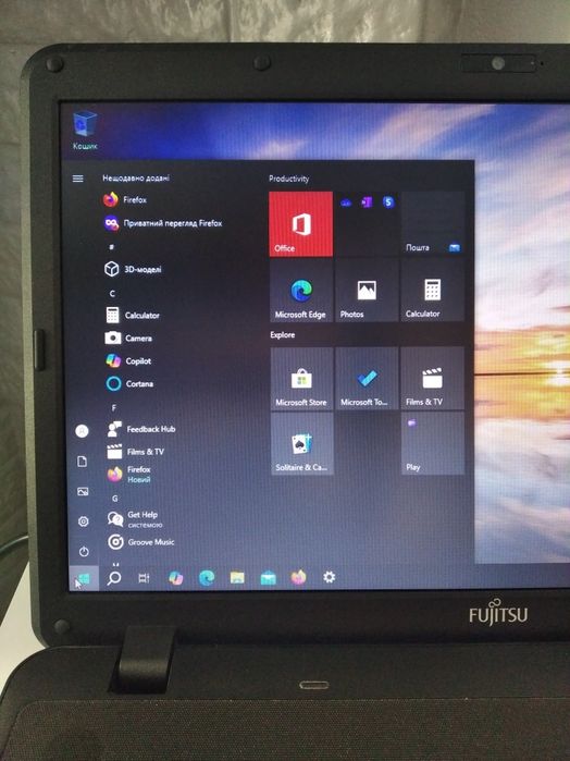 Fujitsu a512  ноутбук