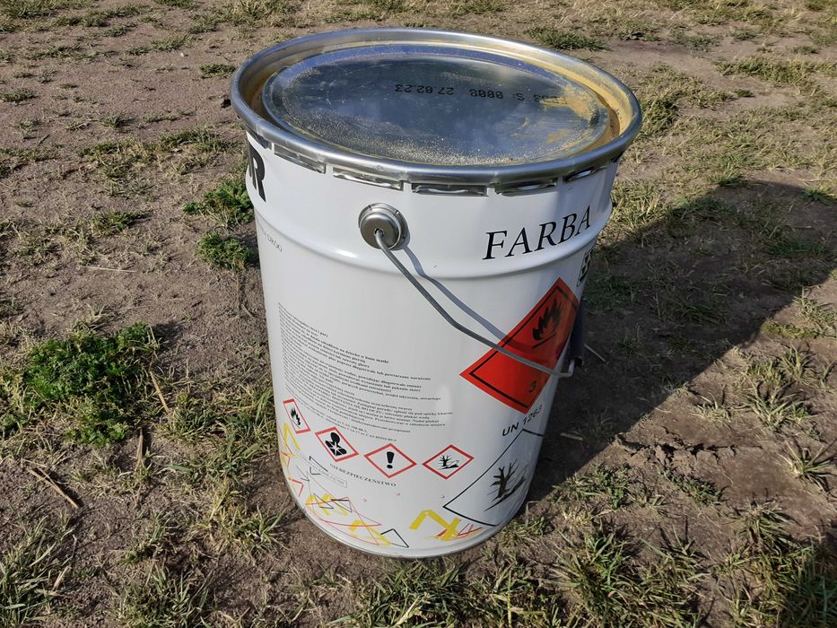 Nowa farba drogowa, Farba do betonu, Farba 33kg, Biała