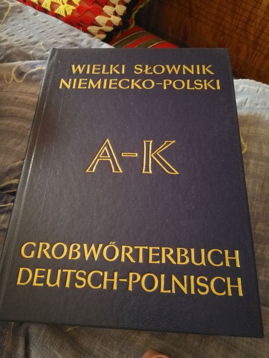 Wielki słownik niemiecko - polski, tom I i II, WP 1989
