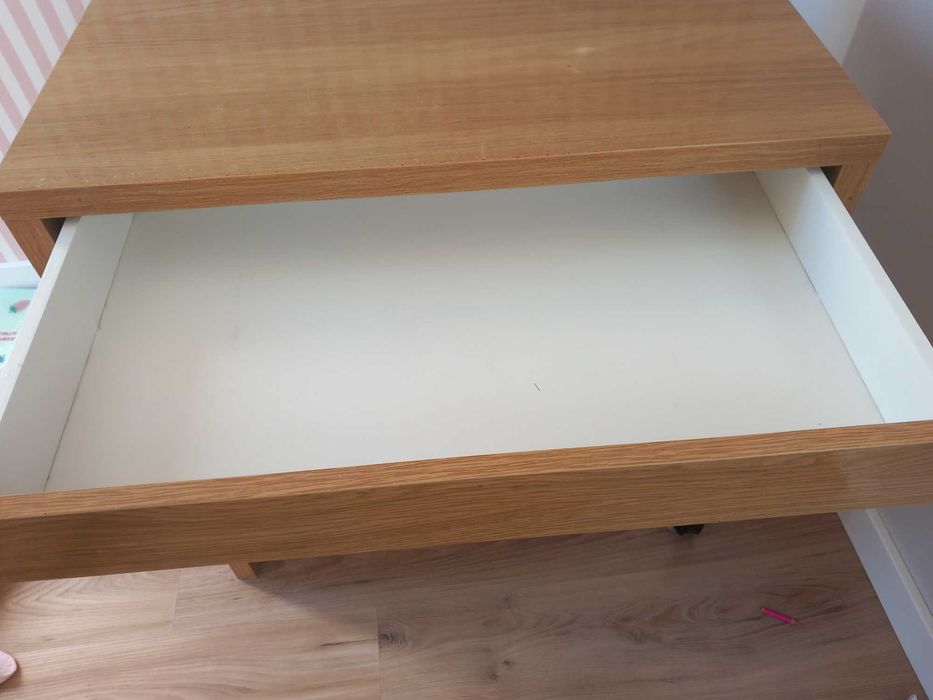 Biurko Mickey  ikea 73x50x7 plus krzesełko regulowane