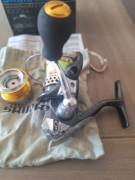 Shimano rarenium 1000 com duas bobines