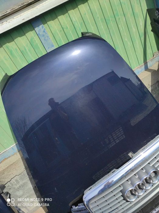 Audi A6 C6 LZ5D maska błotnik zderzak przedni Xenon S-Line lampa