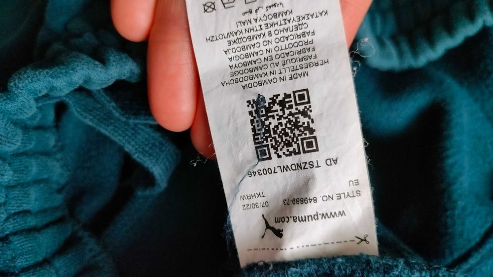 Miękkie ciepłe spodnie dresowe Puma M