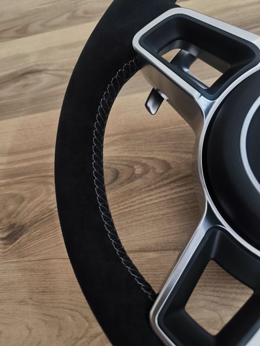 Volante Porsche 991 / 718 Alcantara PDK Multifunções