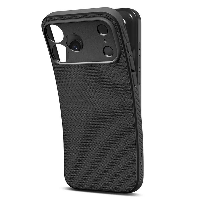 Чехол Spigen Liquid Air для iPhone 17 Pro - Matte Black