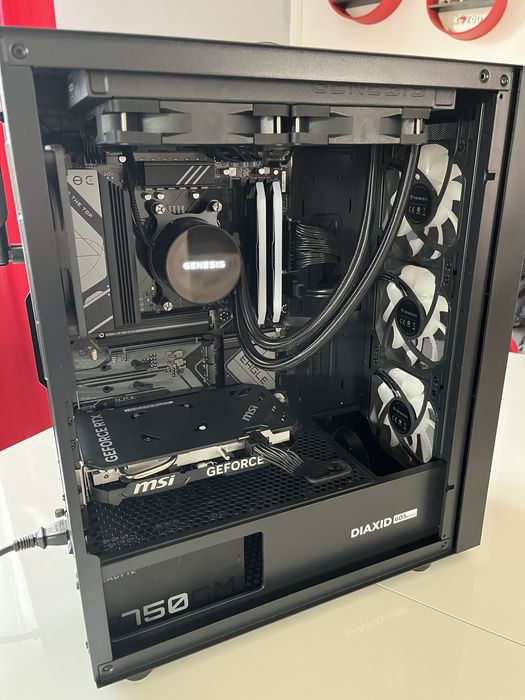 Kompiter gamingowy RTX; AMD; ddr5; chlodzenie wodne!