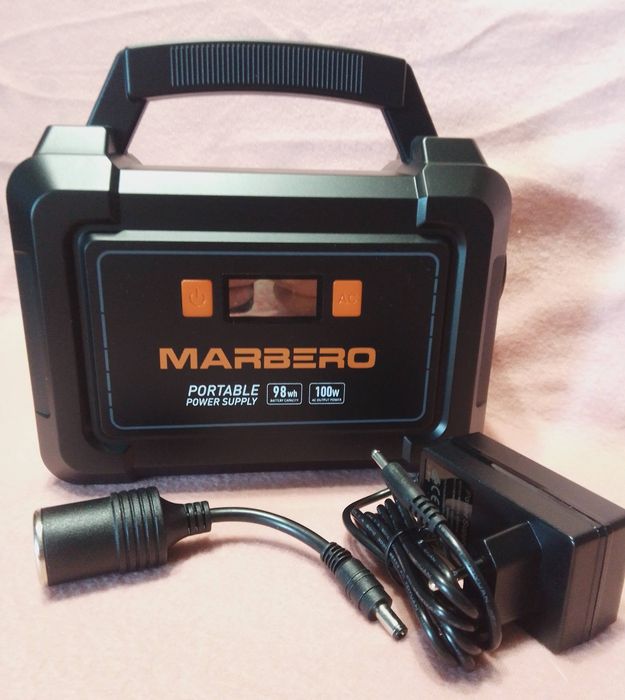 Przenośna stacja zasilania MARBERO M168-Plus 98Wh