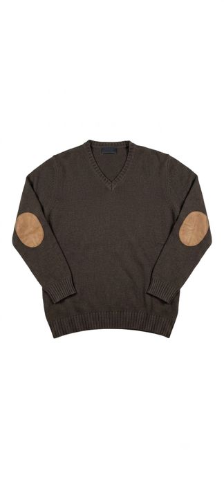 Camisola com decote em V Massimo Dutti