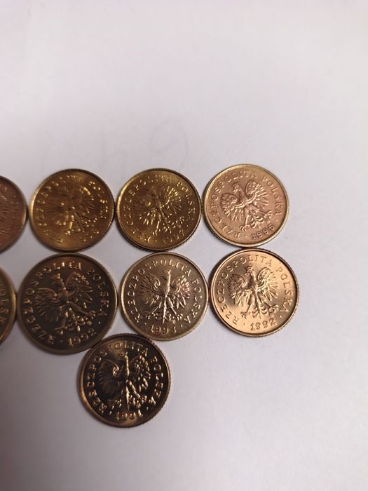 Monety 1 groszowe z lll RP