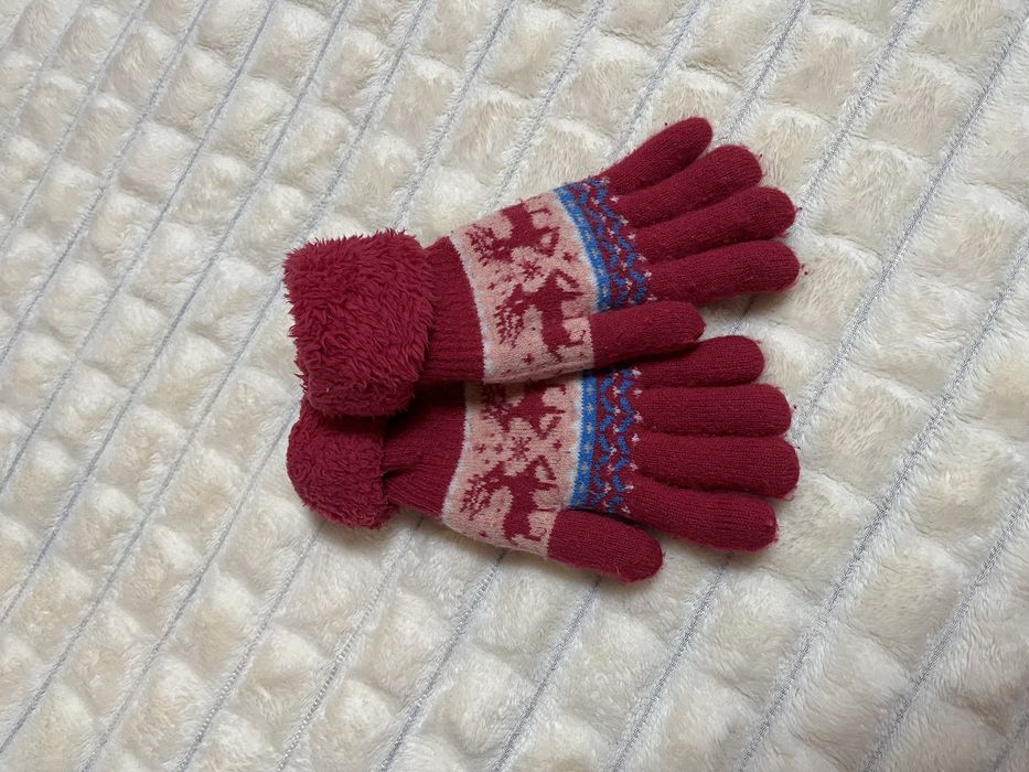 Зимняя шапка и хомут