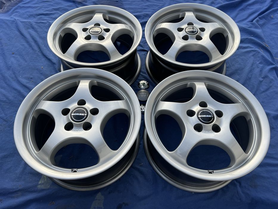 BORBET r15 5x100 VW Volkswagen Skoda Seat Audi Toyota Subaru Chrysler