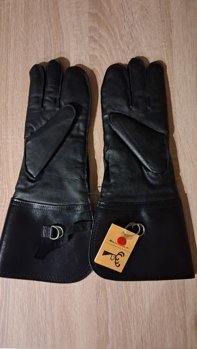 Rękawice motocyklowe PRL ,retro , nowe