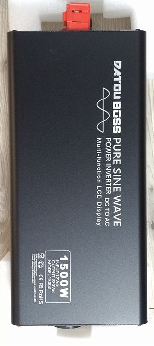 Інвертор DATOUBOSS 1500 W / 3000 W 12 V 220 з пультом чиста синусоїда