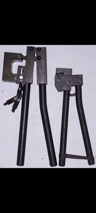 Дырокол. Кромкогиб. Ручные тиски.Развальцовка.Сёмники рулевых.Рег-клап