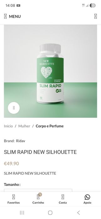 Para emagrecer Slim rapid.