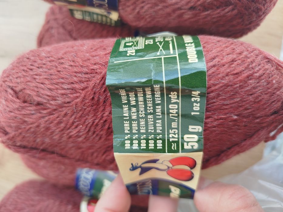 Нить для вязания шерсть СССР