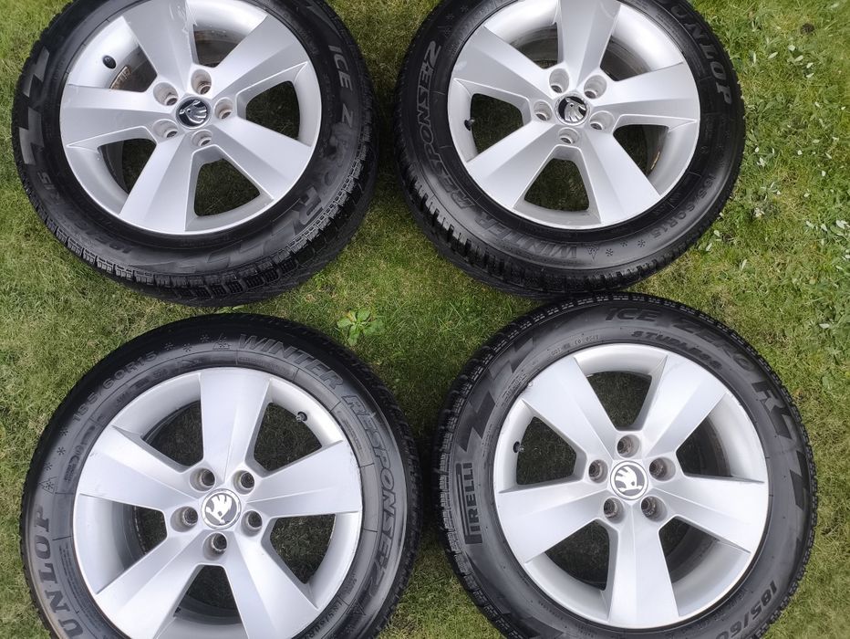 15' Skoda Fabia 5x100 oryginalne felgi