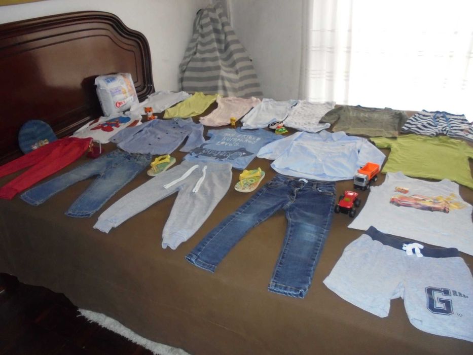 Boy's clothing lot – diaper bag