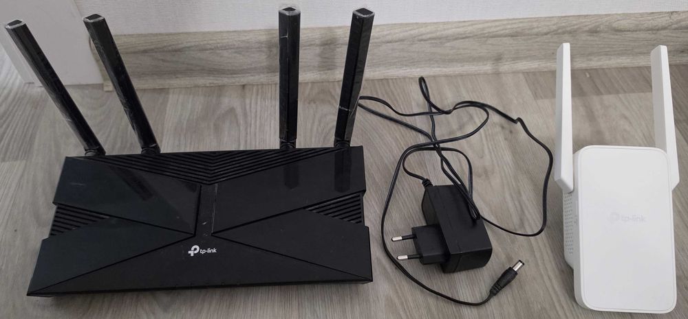 Роутер TP-LINK Archer AX23 (AX1800) Wi-Fi 6 та повторювач Wi-Fi TP-Link RE315