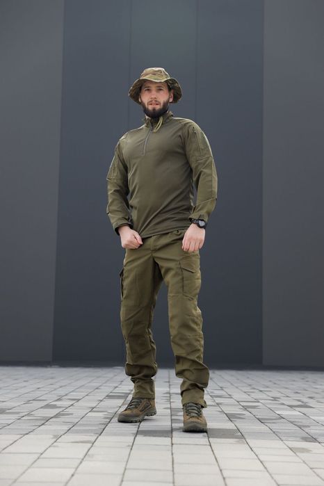 Військова форма літня олива убакс штани мультикам піксель зсу военная