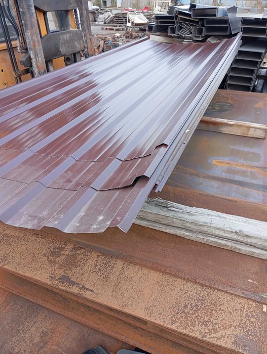 Wyroby stalowe, profile, rury, blacha.