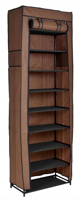 ORGANIZER tekstylny na buty 9 półek 172cm składany