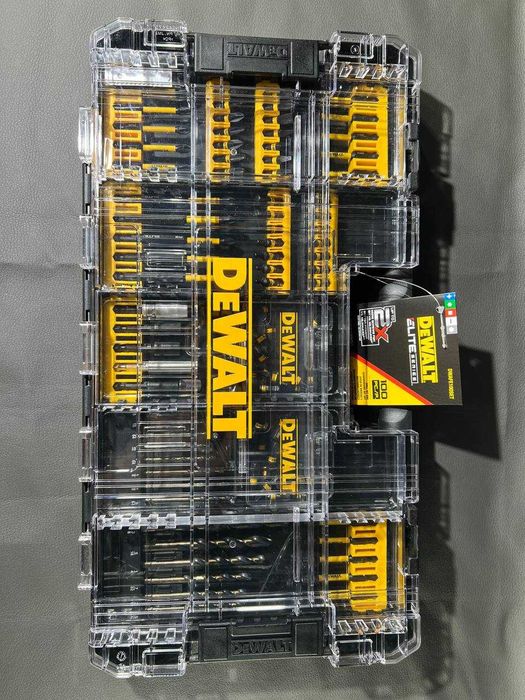 Набір біт та свердл dewalt dwafe100set Elite series (100 шт)