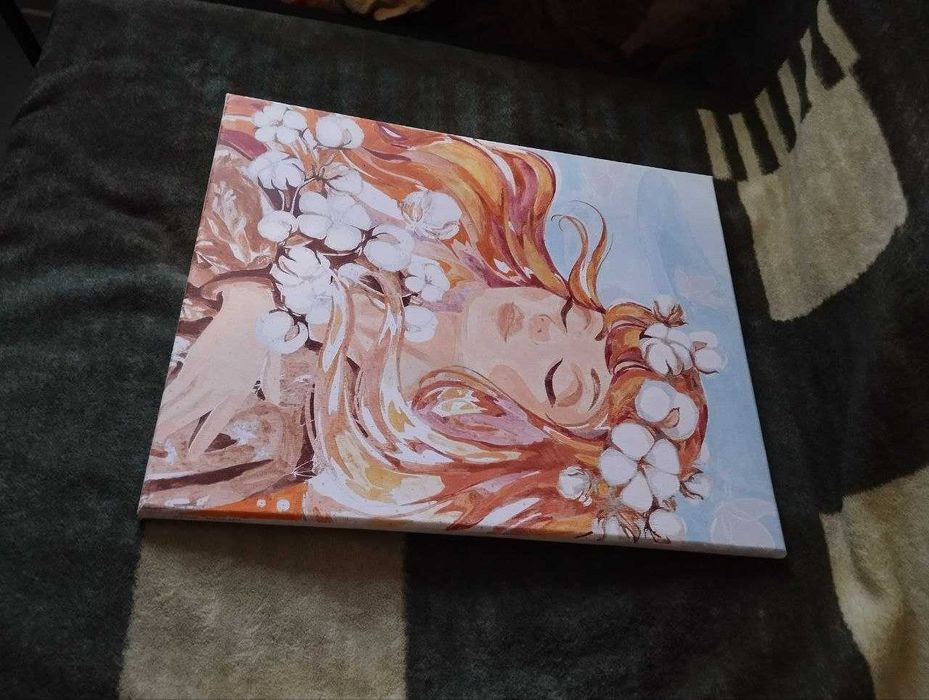 Рамка Багет для картины   Картина - ВЕСНА 50* 40