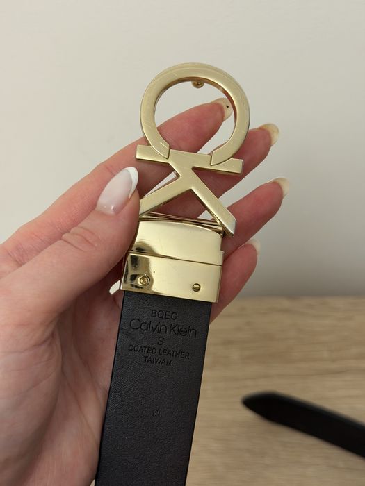 Ремінь Calvin Klein original, пасок кельвін кляйн оригінал двосторонній