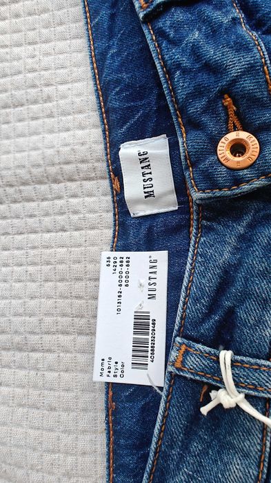 Mustang Jeansy zwężane dla mam Moms 27x32