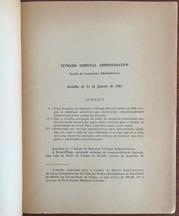 O Caso do Tamariz, Diogo Freitas do Amaral (livro assinado)