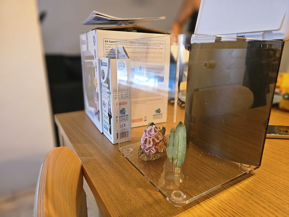 Aquário Superfish Betta 8 + Floaty + Petbank alimentador automático