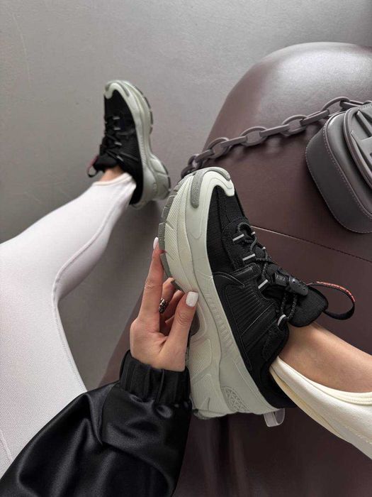 Кросівки Nike Zoom Vomero Roam White Black premium | Кроссовки Найк жіночі чоловічі