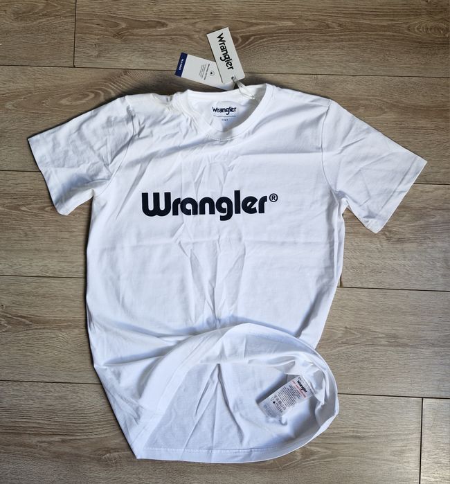 Koszulka * Wrangler * Biała * nowa * 15/16  * M