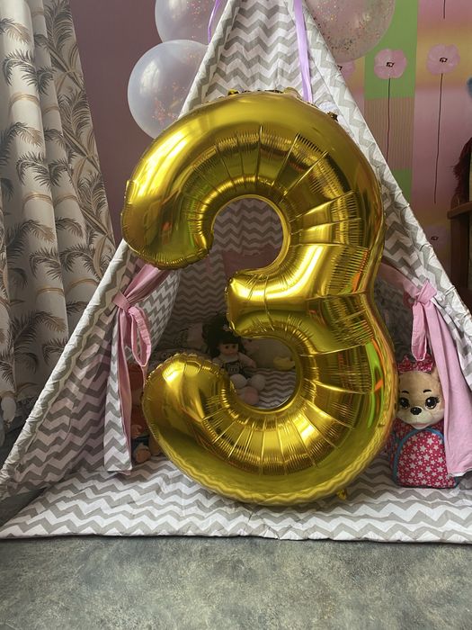 Отдам цифру-шар на день рождения