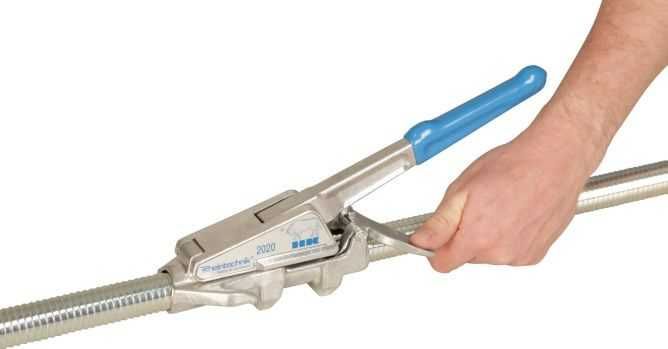 Wycielacz z mechanizmem HK 2020, 180 cm, z plastikową głowicą