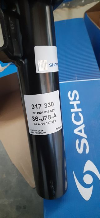 Amortyzatory komplet 2sztuki