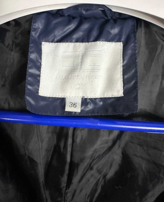Kurtka zimowa ELISABETTA FRANCHI Icy Jacket damska parka puchowa S