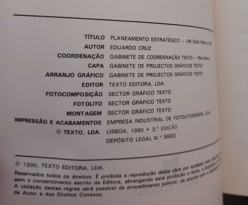 Planeamento Estratégico de Eduardo Cruz