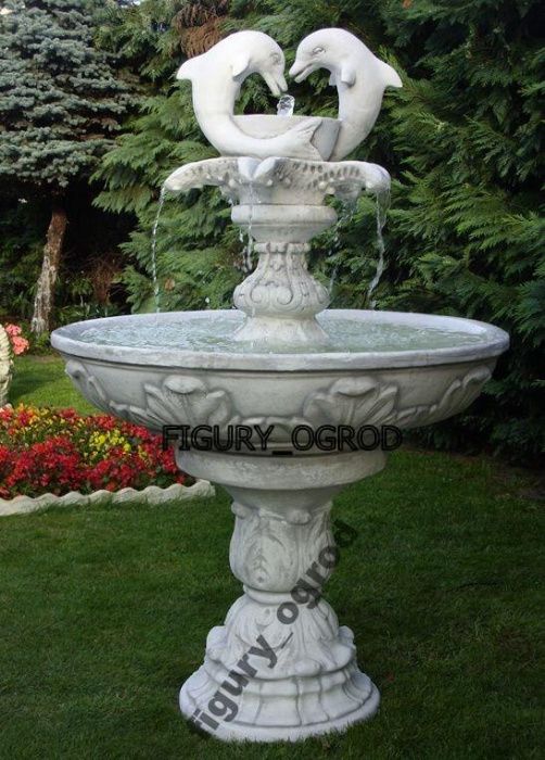 Fontanna ogrodowa delfiny M20 nowość