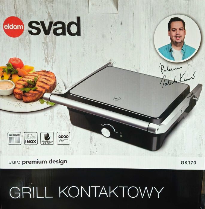 Grill elektryczny ELDOM GK170 Svad