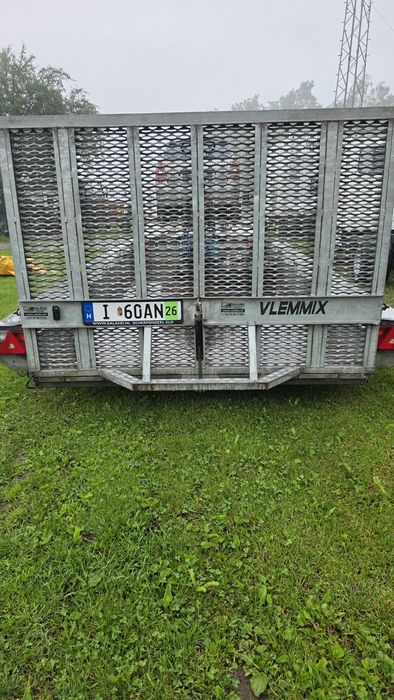 Przyczepa lawetat pod koparki Vlemmix 3500kg dmc