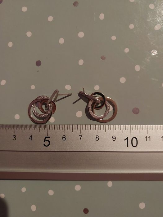 Złote kolczyki próby 333