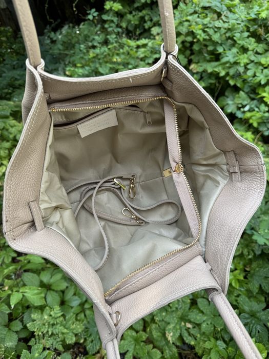 Сумка тоут шопер натуральна  шкіра