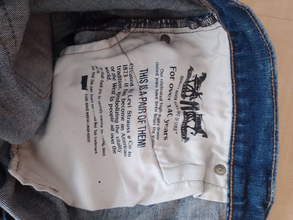 Spodnie Levi's Strauss 511. E36 L32