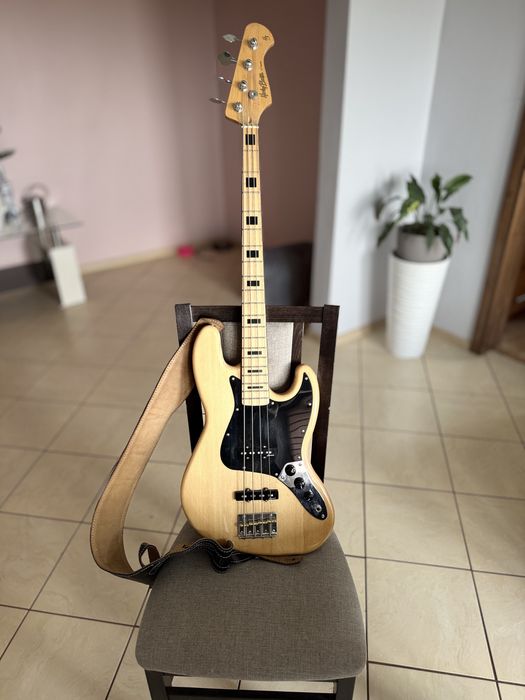 Gitara basowa Harley Benton JB-75MN NA Vintage Series