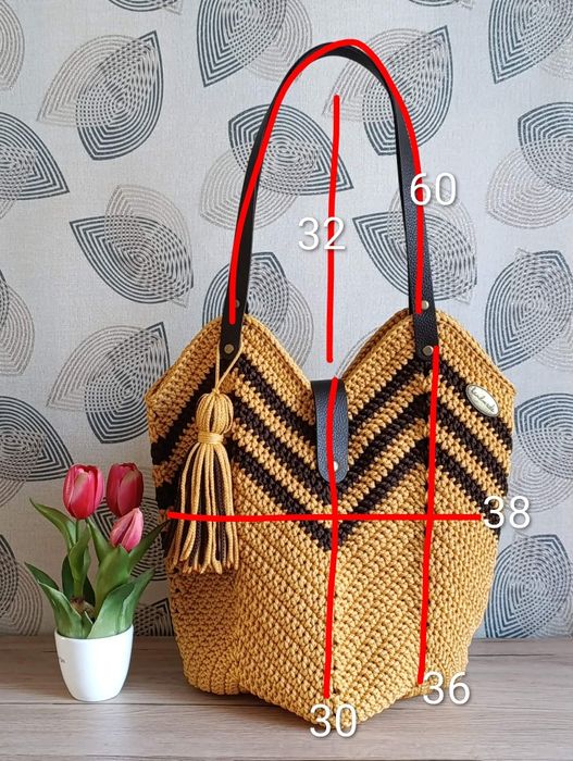 Torebka Tulipan na ramię