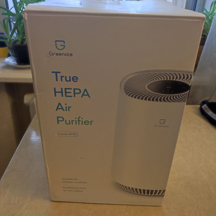 Очиститель воздуха Greenote с HEPA фильтром, до 40 м кв